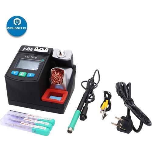Jabe UD-1200 Lead-free Soldering Station 2.5S Rapid Heating with Dual Channel Power Supply Heating System Phone PCB Welding Tool