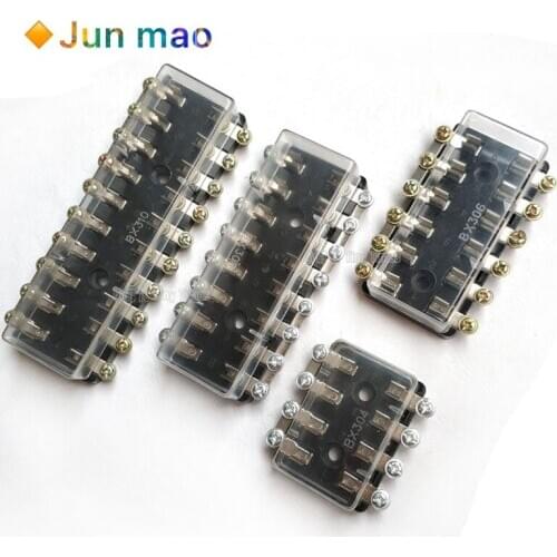 1PCS Motor vehicle circuit fuse block bx304 bx306 bx308| bx3010 automobile headlight fuse box| multiple seat