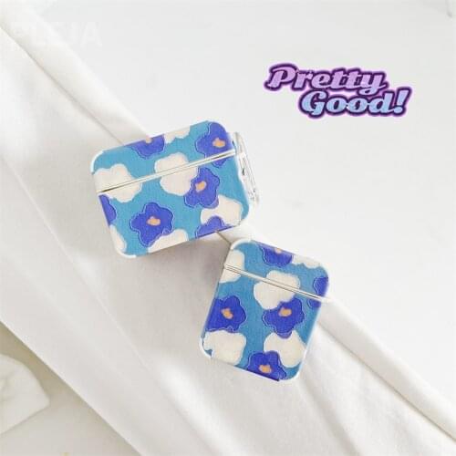 Cute Flower Earphone Case for Apple AirPods 1 2 Pro Headset Silicone Box Cover for Air Pods 3 Protection Headphones Soft Funda