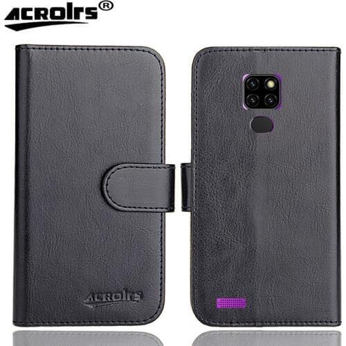 Ulefone Note 7P Case 6.1" 6 Colors Flip Soft Leather Crazy Horse Phone Cover Stand Function Cases Credit Card Wallet