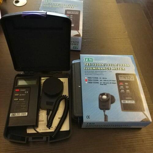 TES-1330A/TES-1332A/TES-1334A light meter illuminance meter illuminance meter