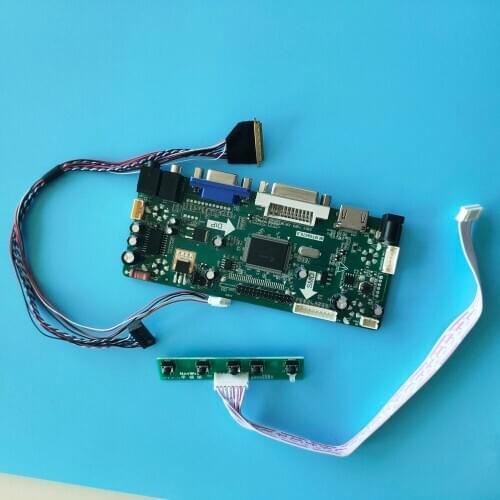 Kit for LP156WH3-TLL2/LP156WH3-TLL1 Display HDMI+DVI+VGA LCD LED Display Controller Board Panel M.NT68676 1366x768 40pin 15.6"