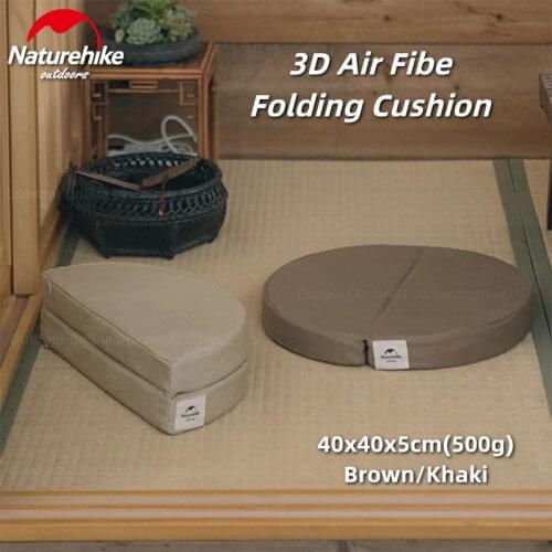Naturehike Camping Mat 3D Air Fiber Folding Cushion Outdoor Camping Household Portable Ultralight Canvas Cushion For Tent Picnic