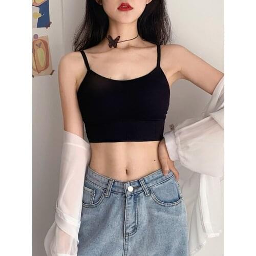 Sannian Summer And Autumn Women Bottoming Shirt Womens Small Camisole Top Outer And Inner Wear Thin Underwear Women Clothes Top