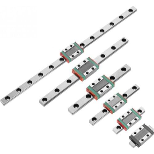 1PC Guide Motion rail LML9B Miniature Linear Rail 9mm Width+Slide Block Linear Guide Rail Print Parts carriage CNC New Arrival