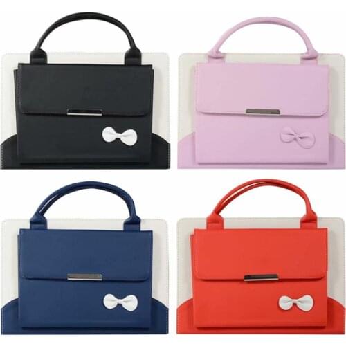 Magnetic Cover Hand-held Bag Handbag for Huawei MediaPad T5 10 Tablet PU Case for Huawei MediaPad T5 AGS2-W09/L09/L03/W19 10.1"