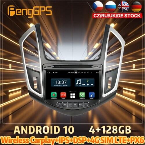 128G Android10 PX6 DSP For Chevrolet CRUZE 2015 Car DVD GPS Navigation Auto Radio Stereo Video Multifunction CarPlay HeadUnit