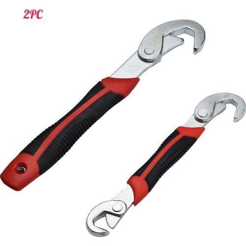 2pc Multi-Function Universal Wrench Set Snap and Grip Wrench Set 9-32MM For Nuts and Bolts of All Shapes and Sizes