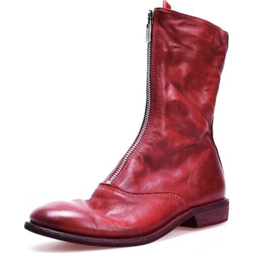 2019 New casual women shoes winter 100% leather short tube Martin boots fashion trend comfortable soft wild warm womens boots