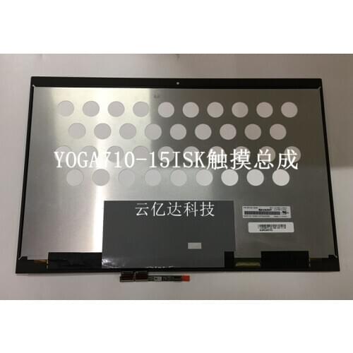Original 15.6 "for Lenovo Yoga 710-15ISK LCD Display 4K UHD Touch Digitizer MOUNT LQ156D1JX06-E