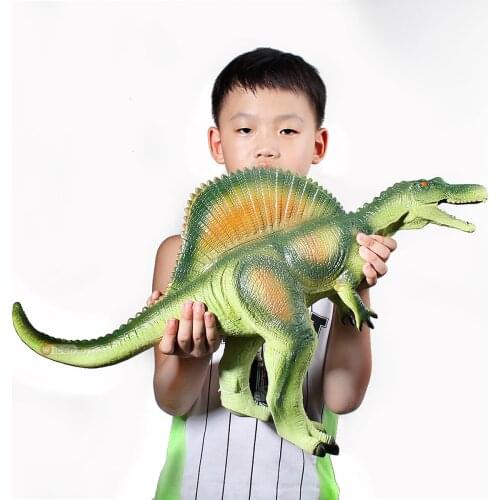 Large Size Realistic Jurassic Big Spinosaurus Dinosaur Toy Soft Plastic Big Size Dinosaur Animal Model Children Birthday Gifts
