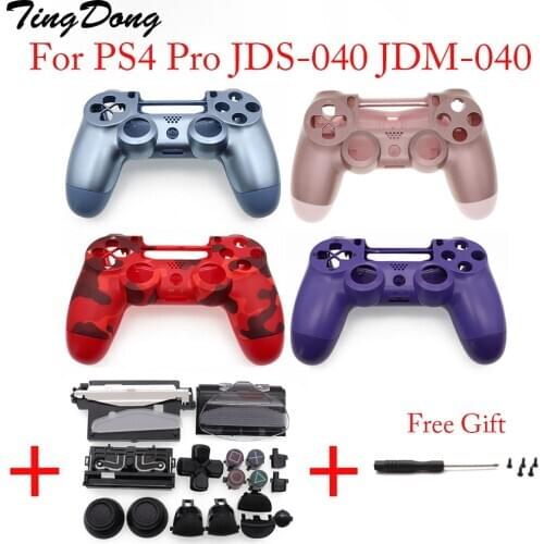 1set For PS4 PRO Housing Shell Case Replacement for Playstation 4 Dualshock 4 Pro 4.0 V2 Gen 2th Controller JDM 040 JDS 040