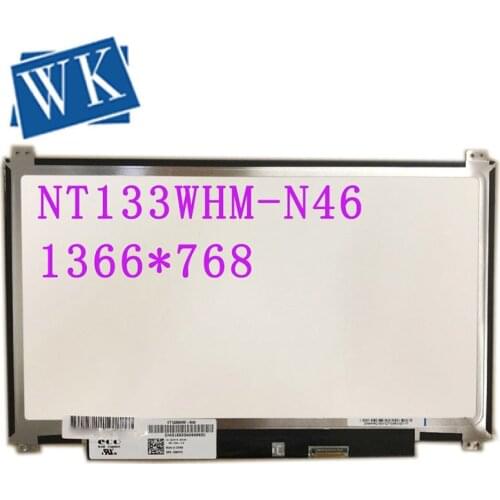 Free Shipping NT133WHM-N46 NT133WHM N46 13.3''LED LCD Display Matrix Panel Replacement 30pin 1366*768