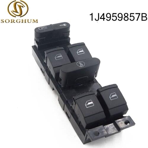 1J4959857B Power Master Window Switch For VW Jetta 1999-2004 For Golf 1998-2004 7M4959857 1J4959857A