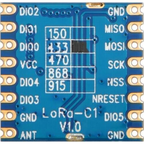 2pcs LoRa1278-C1+Spring antenna 433mhz 20dBm 100mW Wireless RF LoRa Module with SX1278 LoRa Chip 4km 433mhz/470mhz