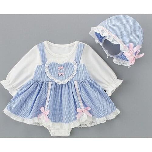 Kids Baby Girls Clothes Summer Princess Girl Dress Tutu Lace Girls Newborn Infant Girls Clothing Kids Tutu Lace Clothes+Cap Girl