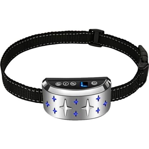 Pet Dog Anti Barking Device USB Electric Ultrasonic Dogs Training Collar Dog Stop Barking Vibration Anti Bark Collar Dropship