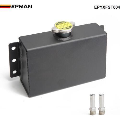 EPMAN Aluminum Coolant Expansion Fill Fuel Tank For Honda Civic 240SX,WRX EPYXFST004