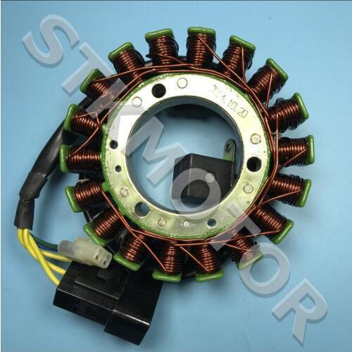 Magneto Coil 12V 18 coils 3 + 2 Pins CFMOTO Water cooled CF188 CF500 18 Pole Stator UTV ATV BUGGY GO KART 0180-032000
