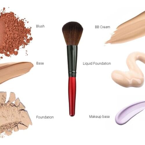 Wood Handle Makeup Brushes Tools For Face Powder Blush Foundation Cosmetics Brush Beauty Kits maquillaje Maquiagem