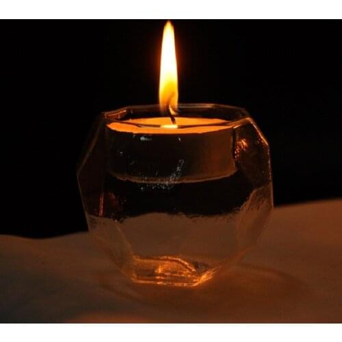 Creative Home Decor European Style Diamond Candle Holders Candlelight Dinner Romantic Wedding Home Creative Decoration