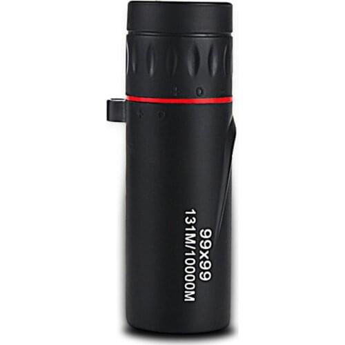 99X99 Monoculars Telescope Low Light Night Vision FMC Broadband Coating Zoom +Simple Clip Sightseeing Watching