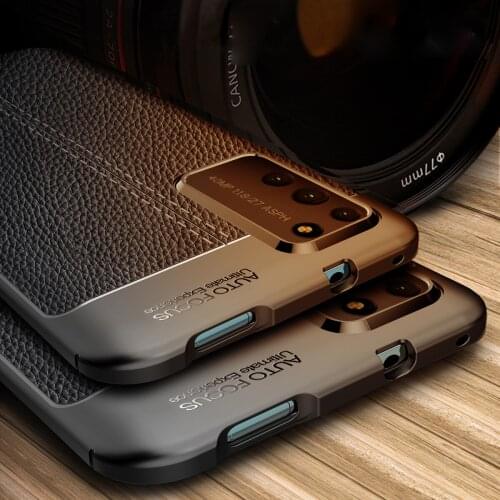 Honor X10 Soft TPU bumper Case for Huawei Honor X10 Case Cover Dermatoglyph Back Cover for Honor X 10 shell Capa Fundas