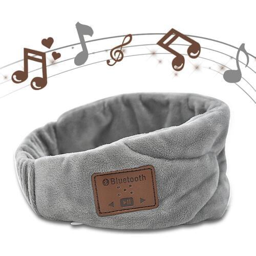 Night Sleep Music Eye Mask Shade Cover Blindfold Office Outdoor Sleeping Eyeshade Women Men Portable Travel Eyepatch Bandage