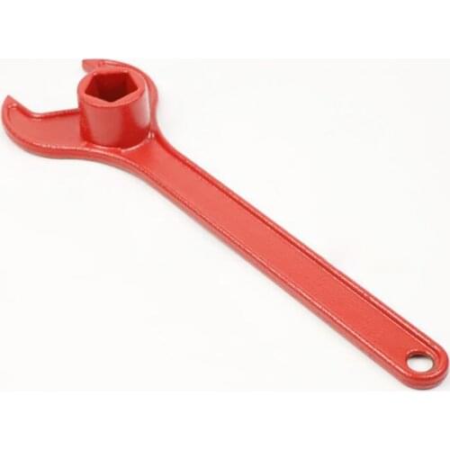 Outdoor Fire Hydrant Spanner Key Normal/ Thickened Cast Steel Opening Closing Switch Wrench for Fire Hydrant , Red