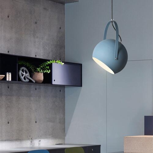 Bar Pendant Light Hotel Modern Lights Kitchen Island Lamp Bedroom Pendant Lighting Study Office Ceiling Lamp Bulb Include