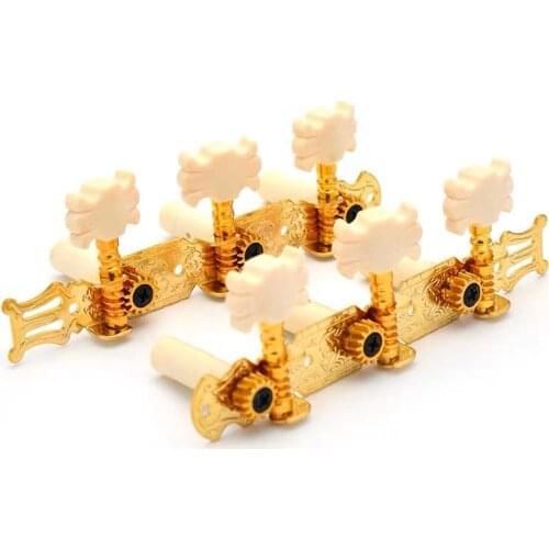 Têtes de Machine à guitare classiques, 3 + 3 jeux, clés de réglage, tiges de Machine de réglage