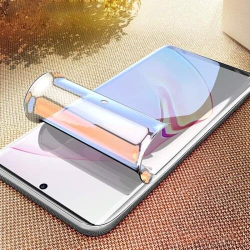 Transparent Screen Protector Hydrogel Film For Samsung Galaxy S20+ 5G Protective Film Not Glass