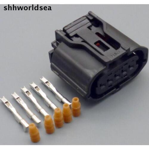 Shhworldsea 5PIN 5 Way 12292 for Toyota Carola air pressure plug air flow plug Electrical Wire Plug car air flow meter connector