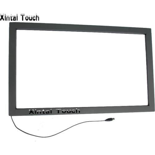Xintai Touch 55" real 10 points USB multi infrared touch screen,IR touch panel overlay kit,ir infrared touch screen frame