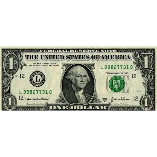 1 dollar