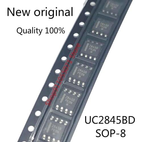 10PCS/LOT UC2845BD1R2G UC2845B UC2845 2845B SOP-8 Original In Stock