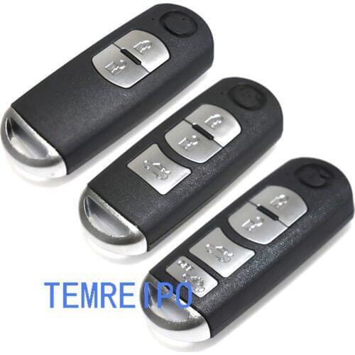2 3 4 Buttons Smart Remote Key Shell for Mazda X-5/Summit/ Axela/Atenza /M3 /M6