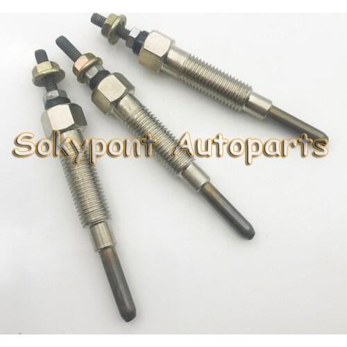 3 pcs Glow Plug forMitsubishi MT1401 MT1601 MT1801 MT250 MT300 MTE1800 MTE2000