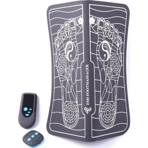 Electric Foot Massager Wireless Foot Muscle Stimulator Feet Deep Reflexology Kneading TENS Massage Acupuncture Kneading Relax