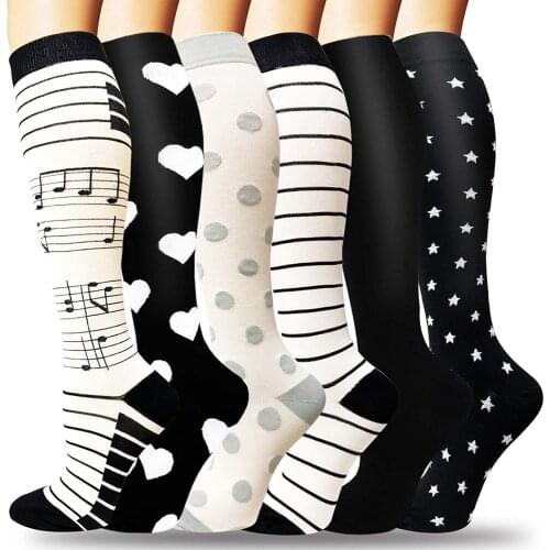 Compression Stocking Animal Running Sport Socks Varicose Veins Blood Circulation Pressure Edema Compression Socks Drop Shopping