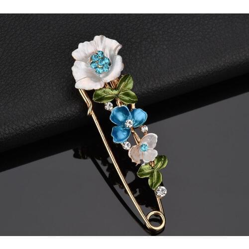 Fashion Classic Butterfly Tulip Flower Pins&Brooches for Women Men Clothes Scarf buckle collar jewelry pins Brooches BH200007