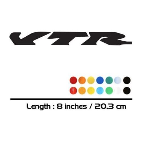 New Motorcycle decals sign accessories bike Fuel tank Wheels Fairing helmet baggage reflective MOTO car sticker For HONDA VTR