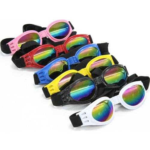 Pet Glasses Foldable Dog Sunglasses Windproof Protective Glasses Six Colors Pet Accessories