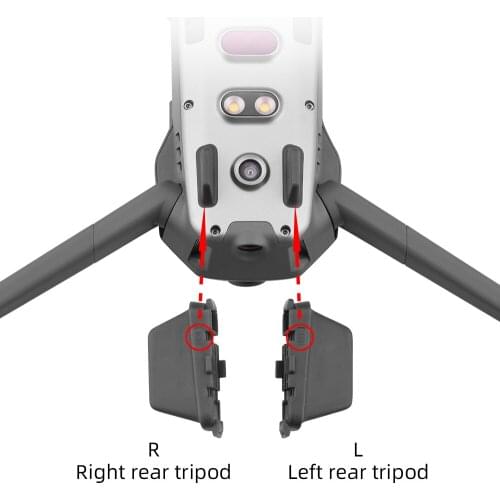 Suitable for DJI Mavic 2 Pro/Zoom to Repair the Left and Right Rear Legs of the Landing Gear Bottom Shell