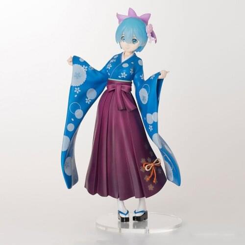 Rem figure decoration Colletible Model Toys Japaense Anime Figure Pvc Model Cartoon Toy Action Figure Anime model Ornaments