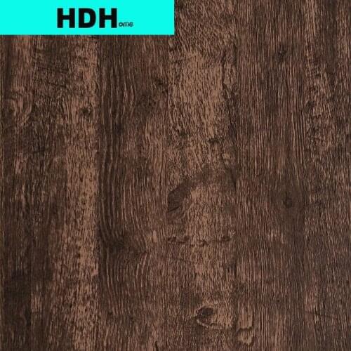 Dark Brown Wood Contact Paper Brown Wood Plank Wood Peel and Stick Wallpaper Removable Rustic Wood Grain Self Adhesive Wallpaper