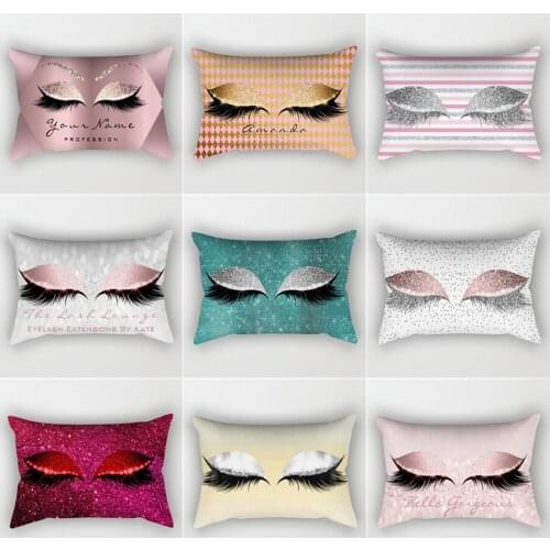 Nordic ins wind net red waist pillow 30*50 rectangle