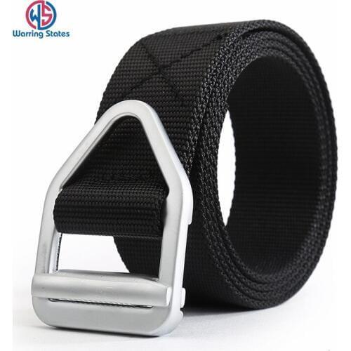Tactical belt waterproof nylon belt outdoor sport equipment bullet alloy buckle Casual canvas belt army male woman