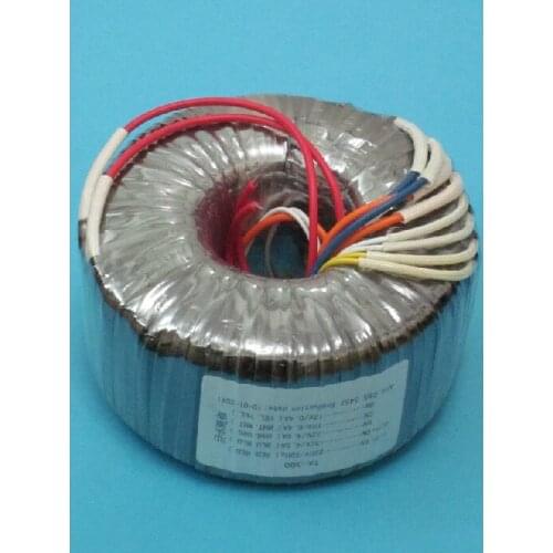Transformer for amplifier 300W 220V Toroid Transformer for audio Output:32V*2 + 15V*2