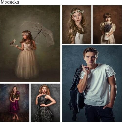 Vintage Texture Newborn Kids Photography Backdrop for Baby Portrait Photoshoot Abstract Grungy Photographic Prop Art Photocall